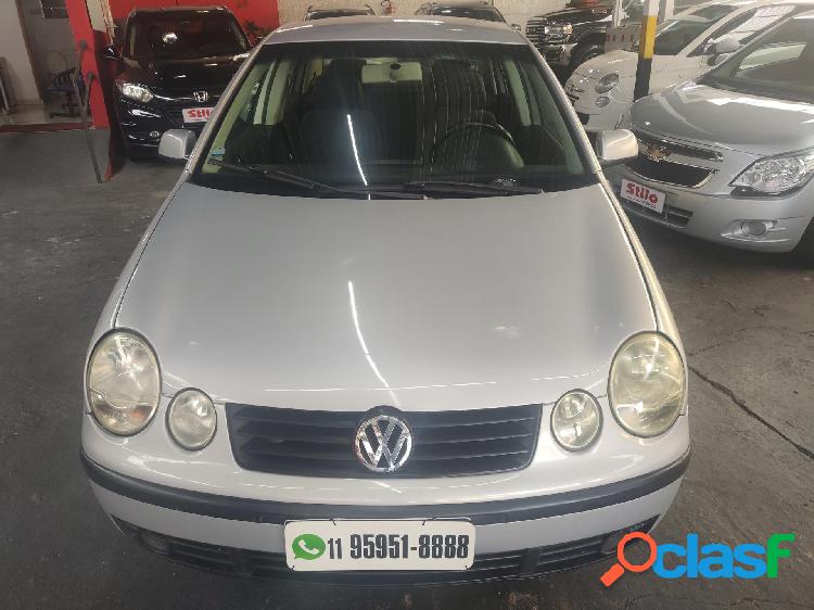 VOLKSWAGEN POLO SEDAN 1.6 MI 101CV 8V 4P PRATA 2005 1.6