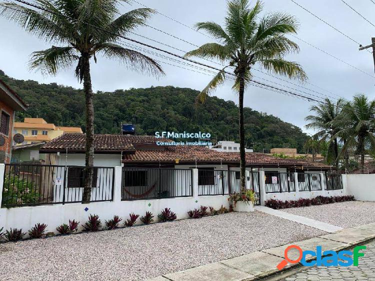 5 chalés mobiliado Casa/Pousada na Praia Grande, Ubatuba!