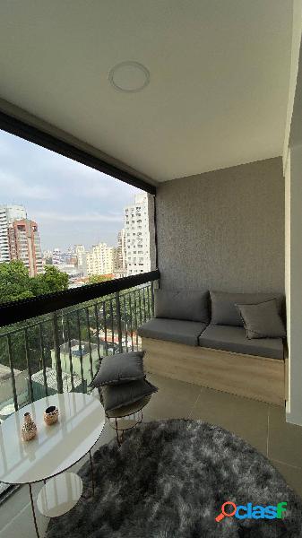 Apartamento Vila Mariana Mobiliado com 1 quarto, 28m.