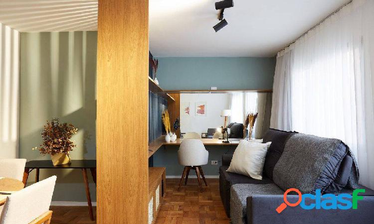 Apartamento locação de 84m², 2 quartos, 1 vaga, em Moema,