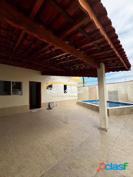 Casa nova 2 dorms com piscina perto do Mercadão Atacadista