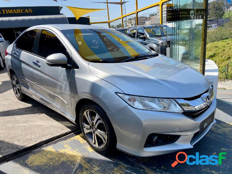 HONDA CITY SEDAN EX 1.5 FLEX 16V 4P AUT. PRATA 2015 1.5 FLEX