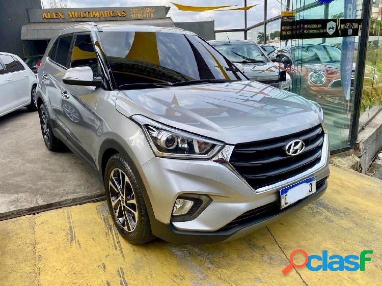 HYUNDAI CRETA PRESTIGE 2.0 16V FLEX AUT. PRATA 2020 2.0 FLEX