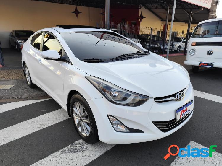 HYUNDAI ELANTRA GLS 2.0 16V FLEX AUT. BRANCO 2015 2.0 FLEX