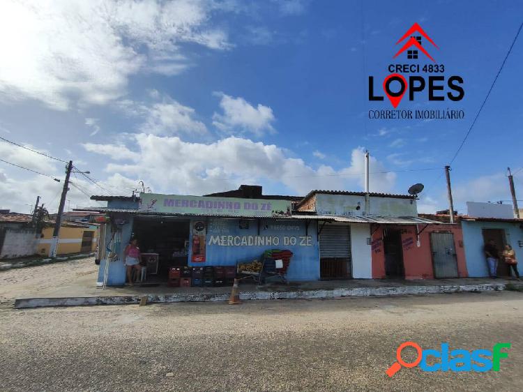 IMÓVEL COM 2 CASAS E 2 PONTOS COMERCIAIS