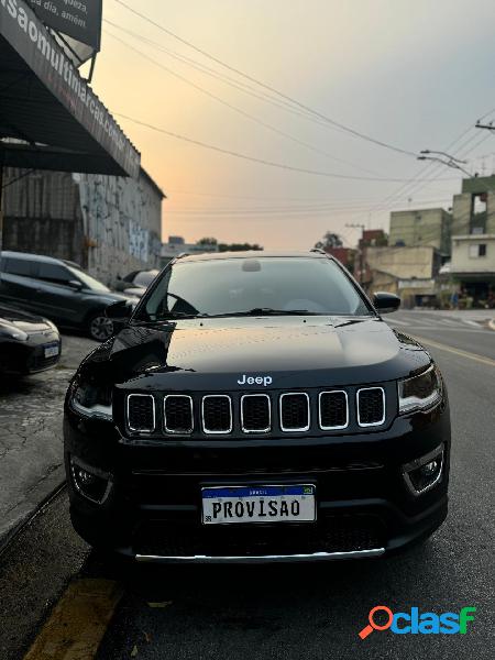 JEEP COMPASS LIMITED 2.0 4X2 FLEX 16V AUT. PRETO 2018 2.0