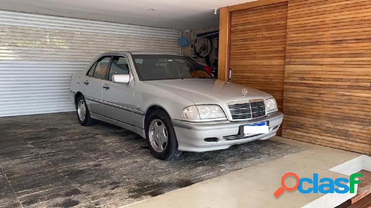 MERCEDES-BENZ C-240 ELEGANCE 2.4 PRATA 1998 2.4 GASOLINA