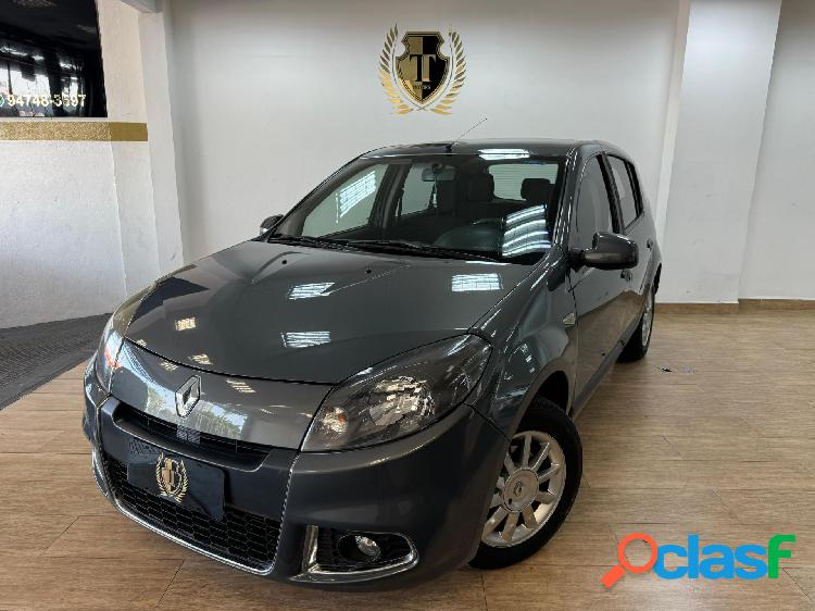 RENAULT SANDERO PRIVILEGE HI-FLEX 1.6 16V 5P AUT CINZA 2014