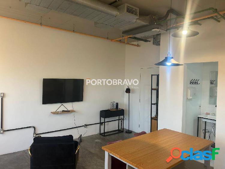 Sala Comercial Alphaville Locação 32 m² Mobiliada 1