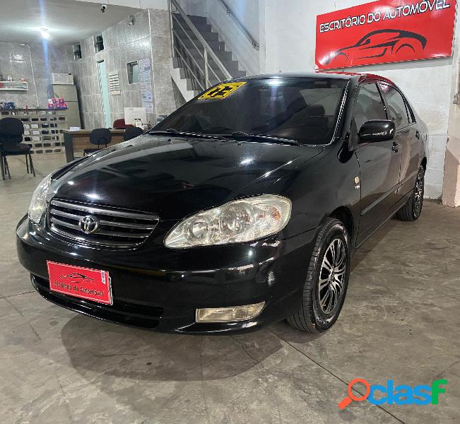 TOYOTA COROLLA XEI 1.81.8 FLEX 16V AUT. PRETO 2003 1794 FLEX