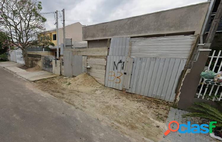 Terreno no Sitio Cercado com casa não averbada em fase de