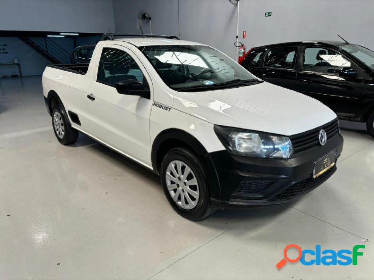 VOLKSWAGEN SAVEIRO ROBUST 1.6 TOTAL FLEX 8V BRANCO 2018 1.6