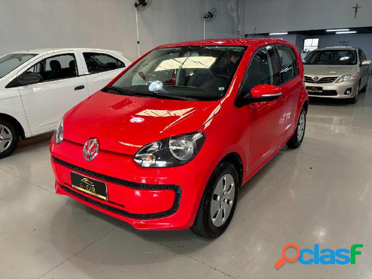 VOLKSWAGEN UP! MOVE 1.0 TOTAL FLEX 12V 5P VERMELHO 2016 1.0