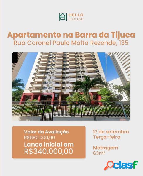 Apartamento com 2 quartos, 63m², à venda em Rio de