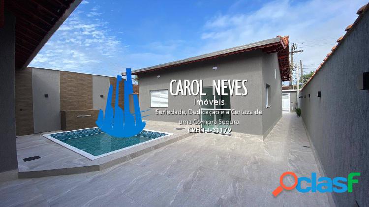 CASA NOVA 3 DORMITÓRIOS 1 SUÍTE FINANCIAMENTO BANCÁRIO