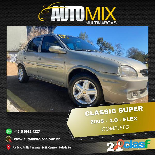 CHEVROLET CORSA SED CLASS.SUPER 1.01.0 FLEXPOWER PRATA 2005