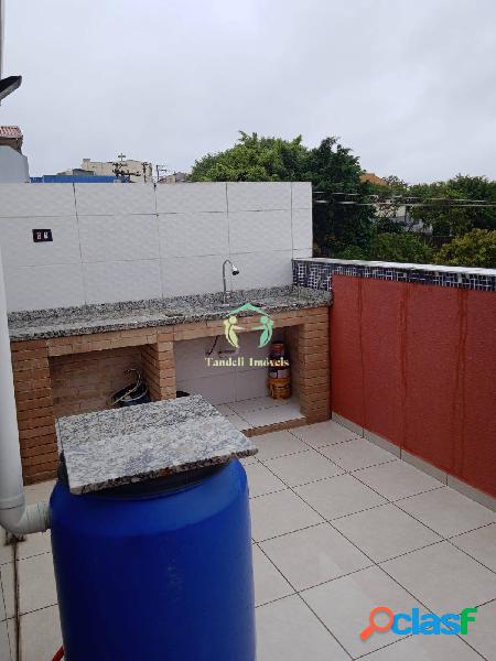 Cobertura à venda com 76m², 2 quartos e 1 vaga (Jardim