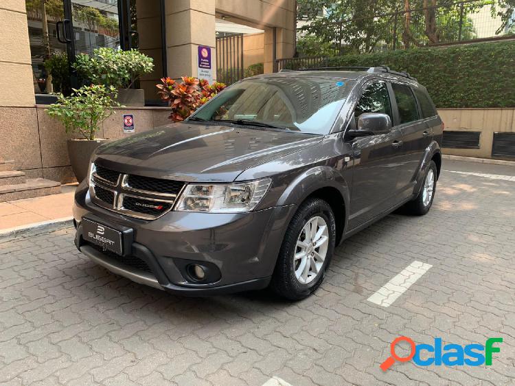 DODGE JOURNEY SXT 3.6 V6 AUT. CINZA 2014 3.6 GASOLINA