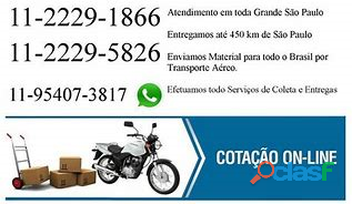 Entregas Rápidas com Motoboy em Cumbica Tel: 11 2229 1866