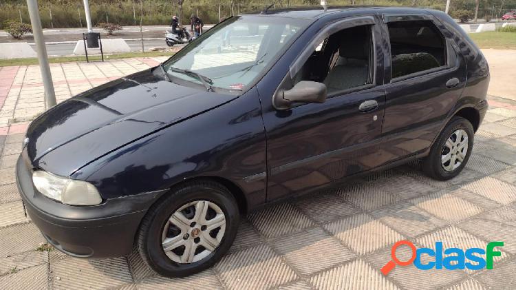 FIAT PALIO ED 1.0 MPI 2P E 4P AZUL 1997 1.0 GASOLINA