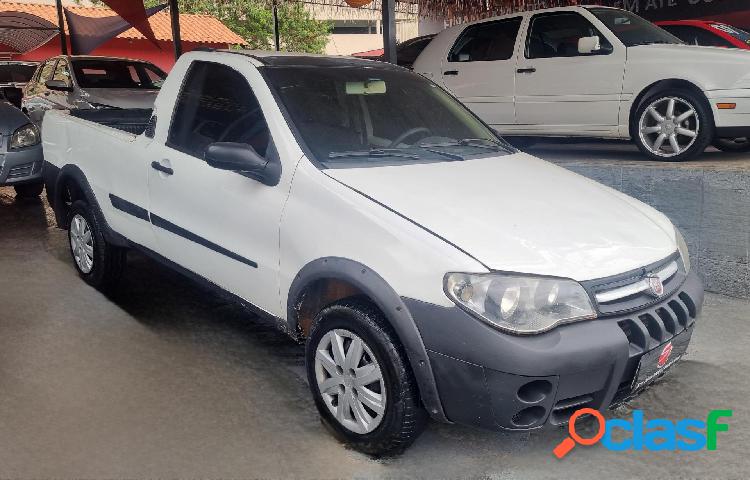 FIAT STRADA 1.4 MPI FIRE FLEX 8V CE BRANCO 2011 1.4 FLEX