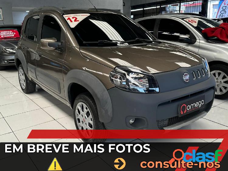 FIAT UNO WAY 1.0 EVO FIRE FLEX 8V 5P CINZA 2012 1.0 FLEX