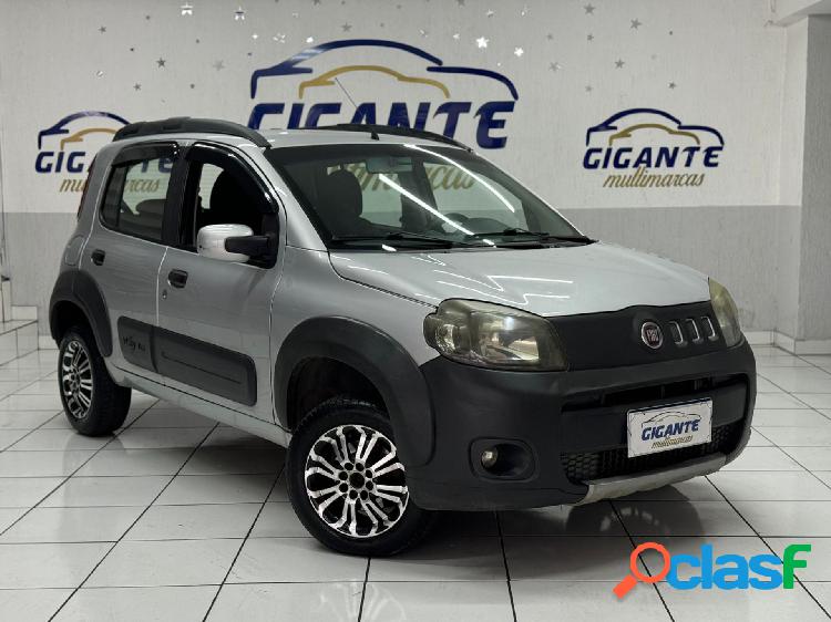 FIAT UNO WAY CELEB. 1.4 EVO FIRE FLEX 8V 5P PRATA 2011 1.4