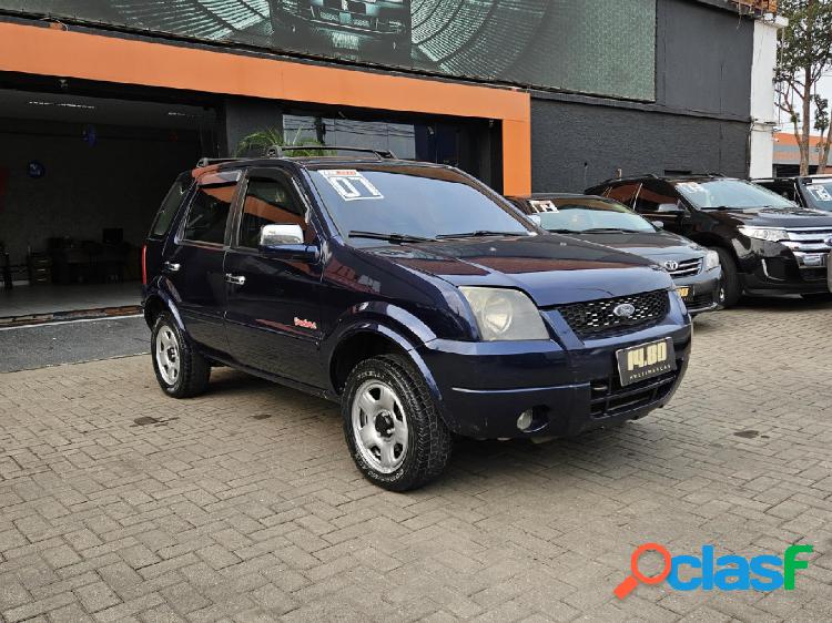 FORD ECOSPORT XLS FREESTYLE 1.6 FLEX 8V 5P AZUL 2007 1.6