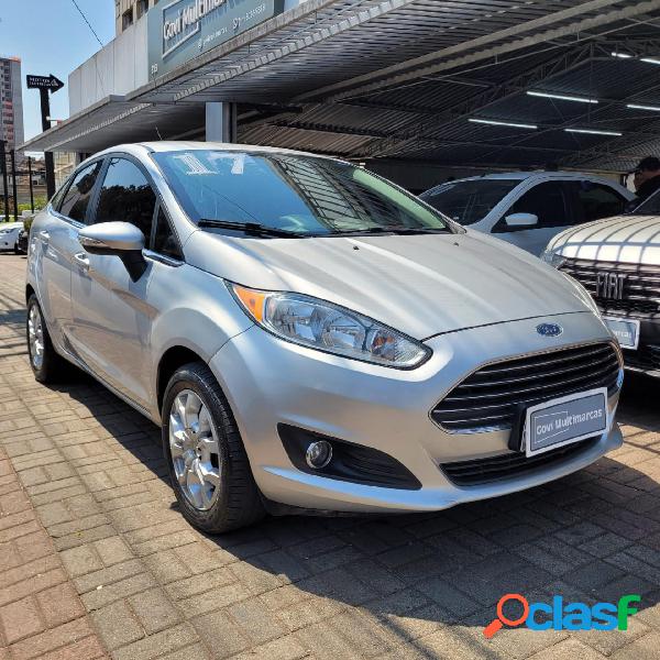 FORD FIESTA SED. TI.TI.PLUS1.6 16V FLEX AUT. PRATA 2017 1.6