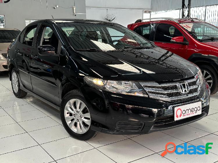 HONDA CITY SEDAN LX 1.5 FLEX 16V 4P AUT. PRETO 2013 1.5 FLEX