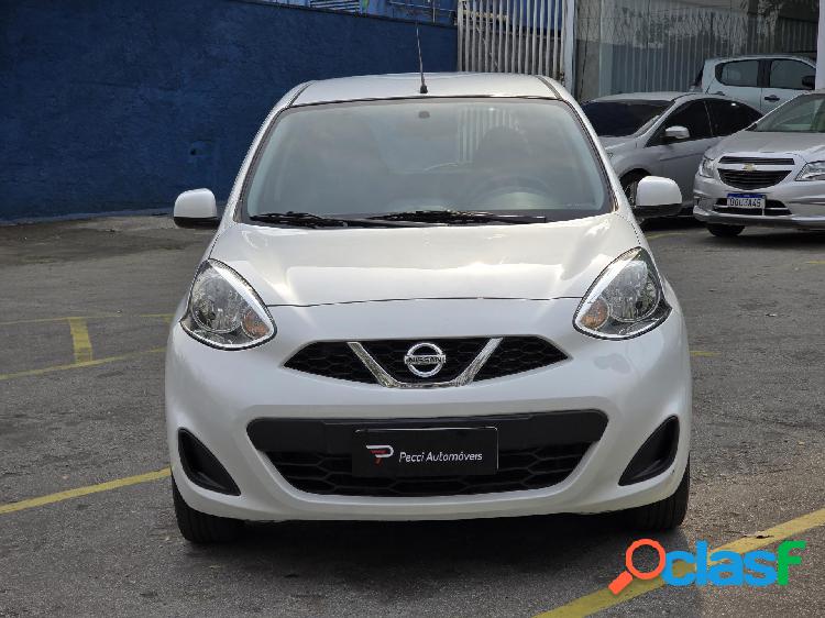 NISSAN MARCH SV 1.0 12V FLEX 5P BRANCO 2019 1.0 FLEX