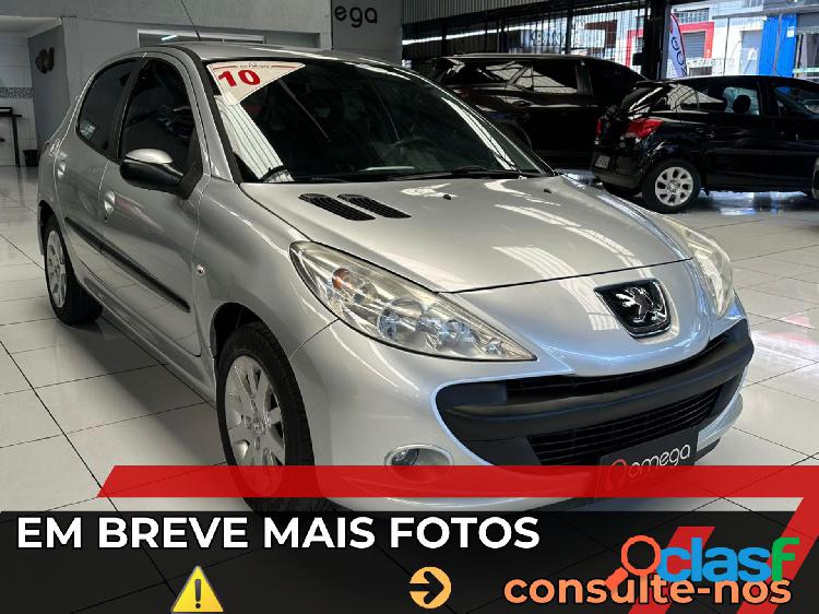 PEUGEOT 207 XS 1.6 FLEX 16V 5P AUT. PRATA 2010 1.6 FLEX