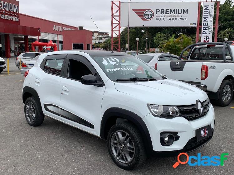 RENAULT KWID INTENSE 1.0 FLEX 12V 5P MEC. BRANCO 2019 1.0