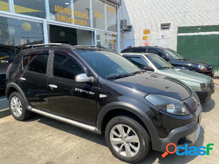 RENAULT SANDERO STEPWAY HI-FLEX 1.6 16V 5P PRETO 2012 1.6