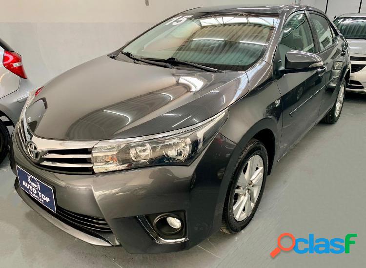 TOYOTA COROLLA GLI 1.8 FLEX 16V AUT. CINZA 2015 1.8 FLEX