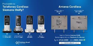 Telefones e Antenas Cordless Siemens Unify