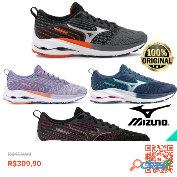 Tenis mizuno wave vitality 5 original feminino