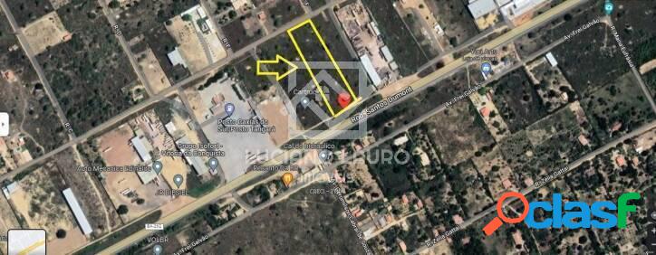 Terreno 10.000 m² margem Br-116 - Lagoa das Flores, Vitoria