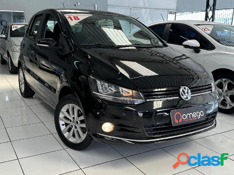 VOLKSWAGEN FOX CONNECT 1.6 FLEX 8V 5P PRETO 2018 1.6 FLEX