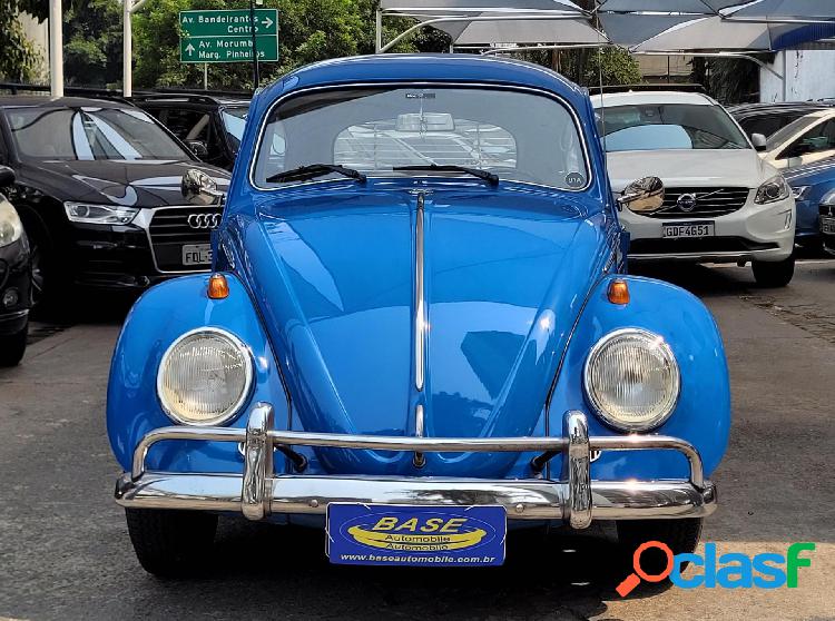 VOLKSWAGEN FUSCA AZUL 1967 1300 GASOLINA