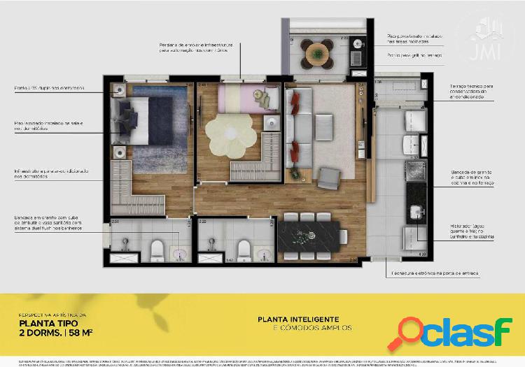 Apartamento Garden com 2 quartos, 151,23m², à venda em