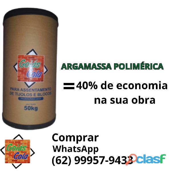 Argamassa colante para tijolos e blocos