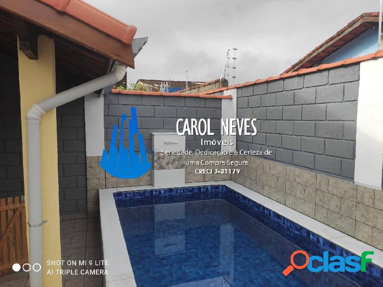 CASA 2 DORMITORIOS PISCINA FINANCIAMENTO LADO PISTA NOVA