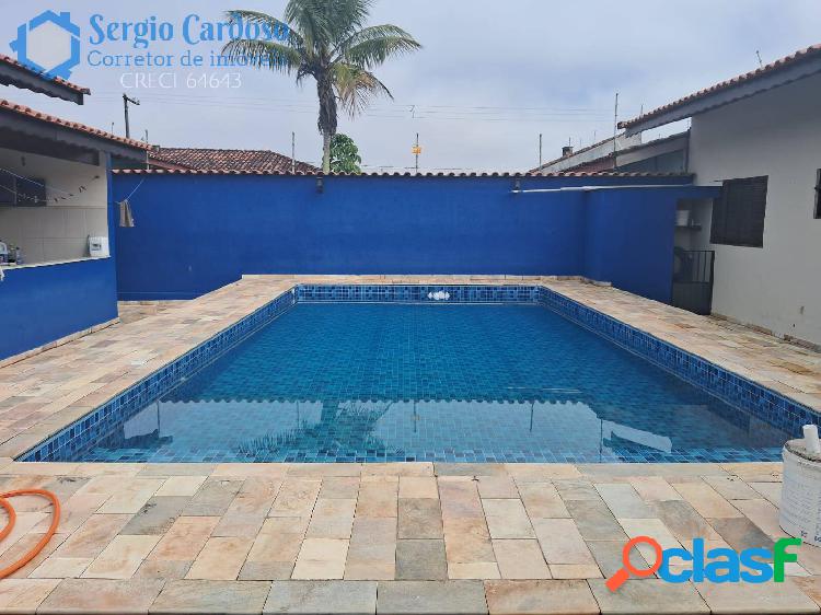 CASA 3 QUARTOS PISCINA CHURRASQUEIRA LADO PRAIA ITANHAÉM SP