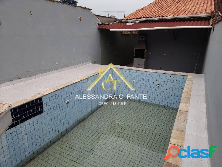 CASA FLORIDA MIRIM / COM PISCINA EM MONGAGUÁ