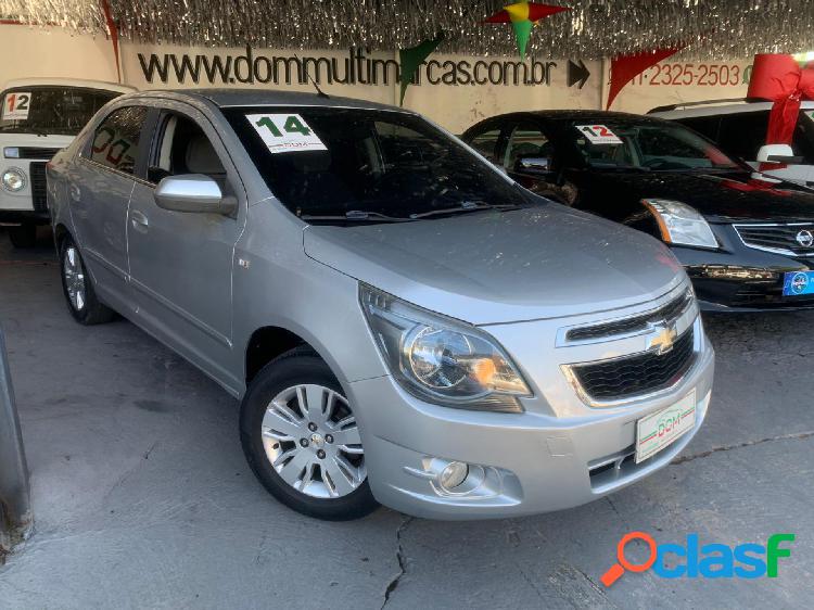 CHEVROLET COBALT LTZ 1.8 8V ECONO.FLEX 4P AUT. PRATA 2014