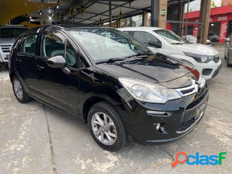 CITROEN C3 ATTRACTION PURE TECH 1.2 FLEX 12V MEC PRETO 2016