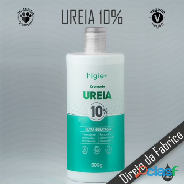 Creme de Ureia 10% Higie 500g de Ultra Hidratação