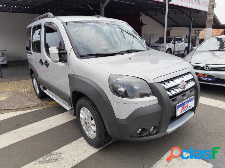 FIAT DOBLO ADVADV TRYONLOCKER 1.8 FLEX PRATA 2014 1.8 FLEX