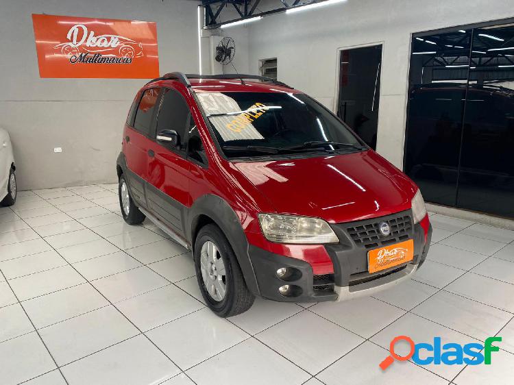 FIAT FIAT IDEA ADVENTURE FLEX 1.8 VERMELHO 2007 1.8 FLEX